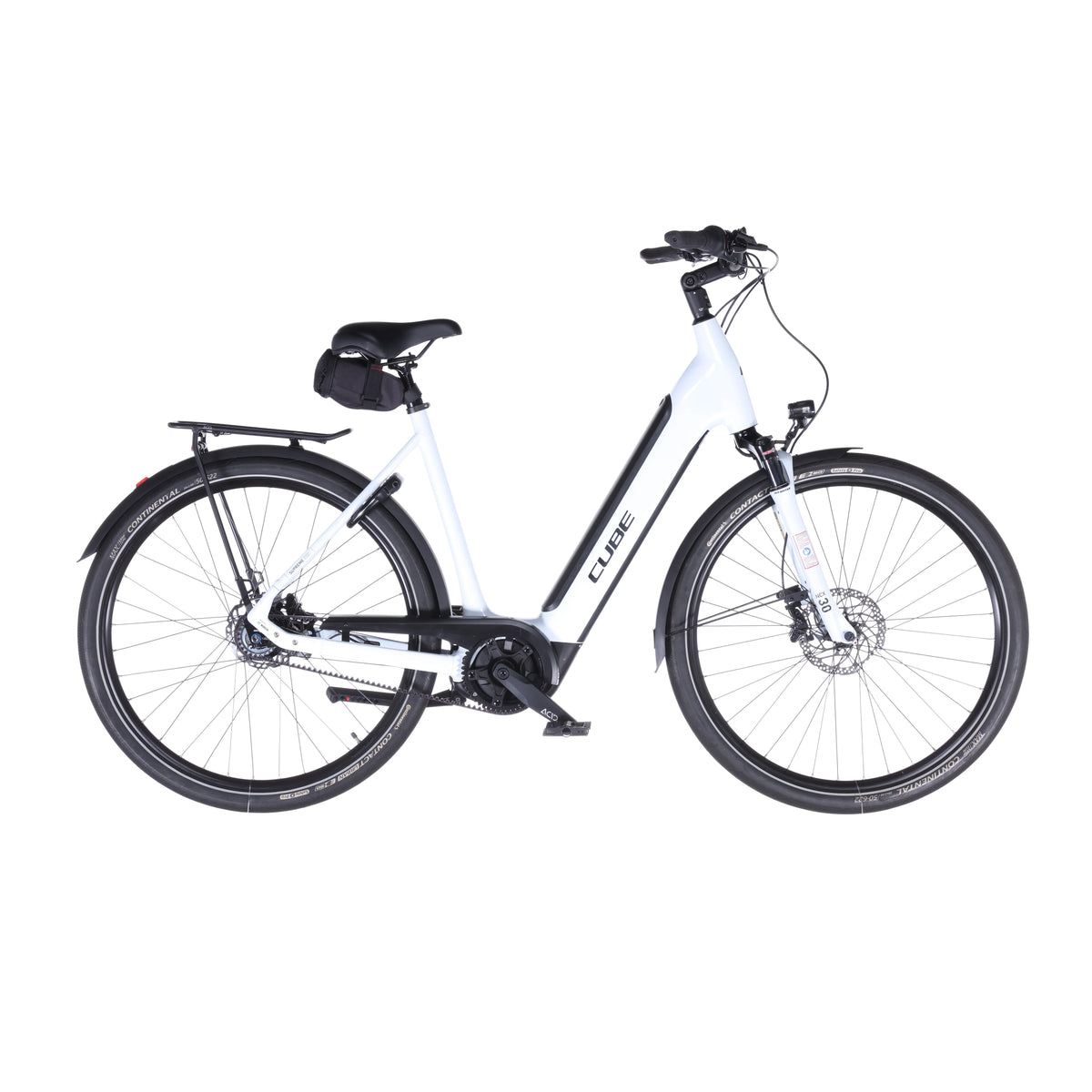 Supreme RT Hybrid EXC 500 flashwhite´n´black - Front view