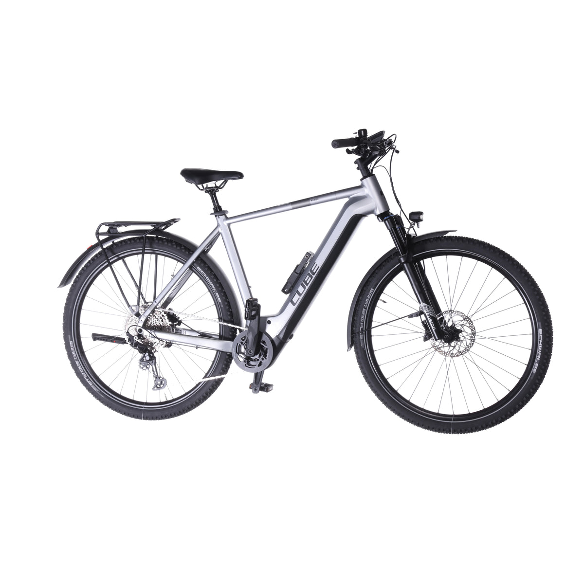 Nuride Hybrid EXC 750 Allroad polarsilver´n´black - 360° view angle 1