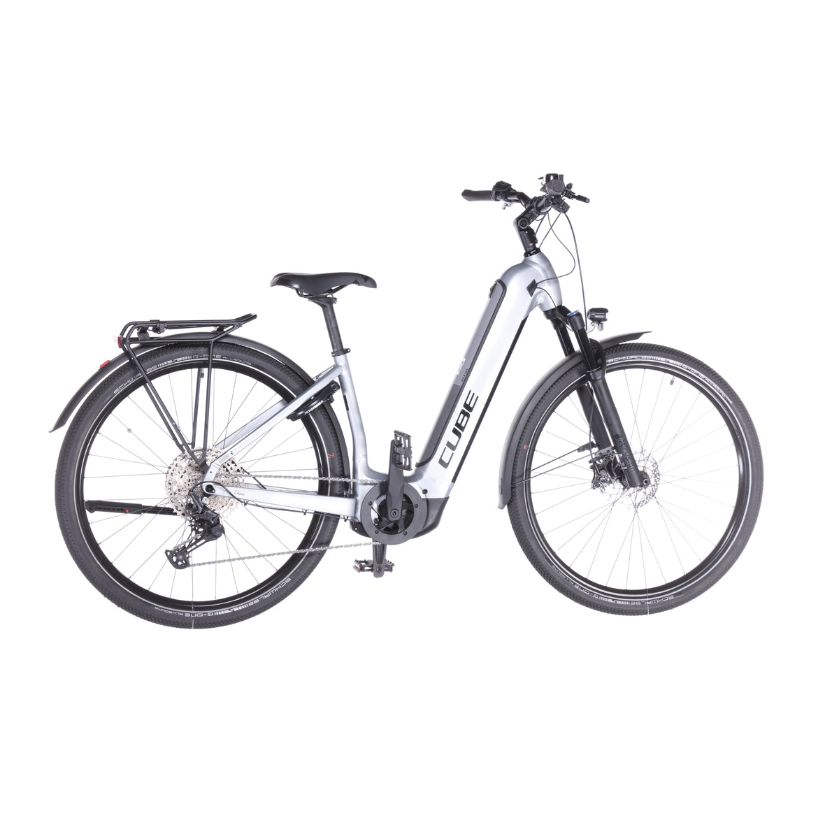 Nuride Hybrid EXC 750 Allroad polarsilver´n´black - Left view