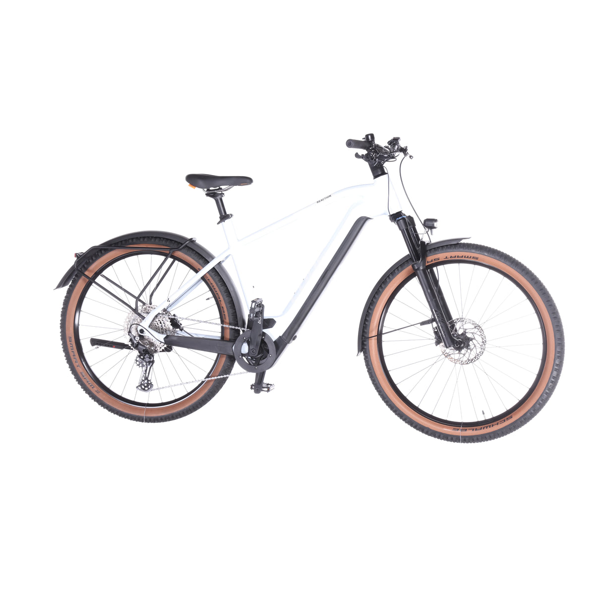 Reaction Hybrid Pro 750 Allroad flashwhite´n´black - 360° view angle 1
