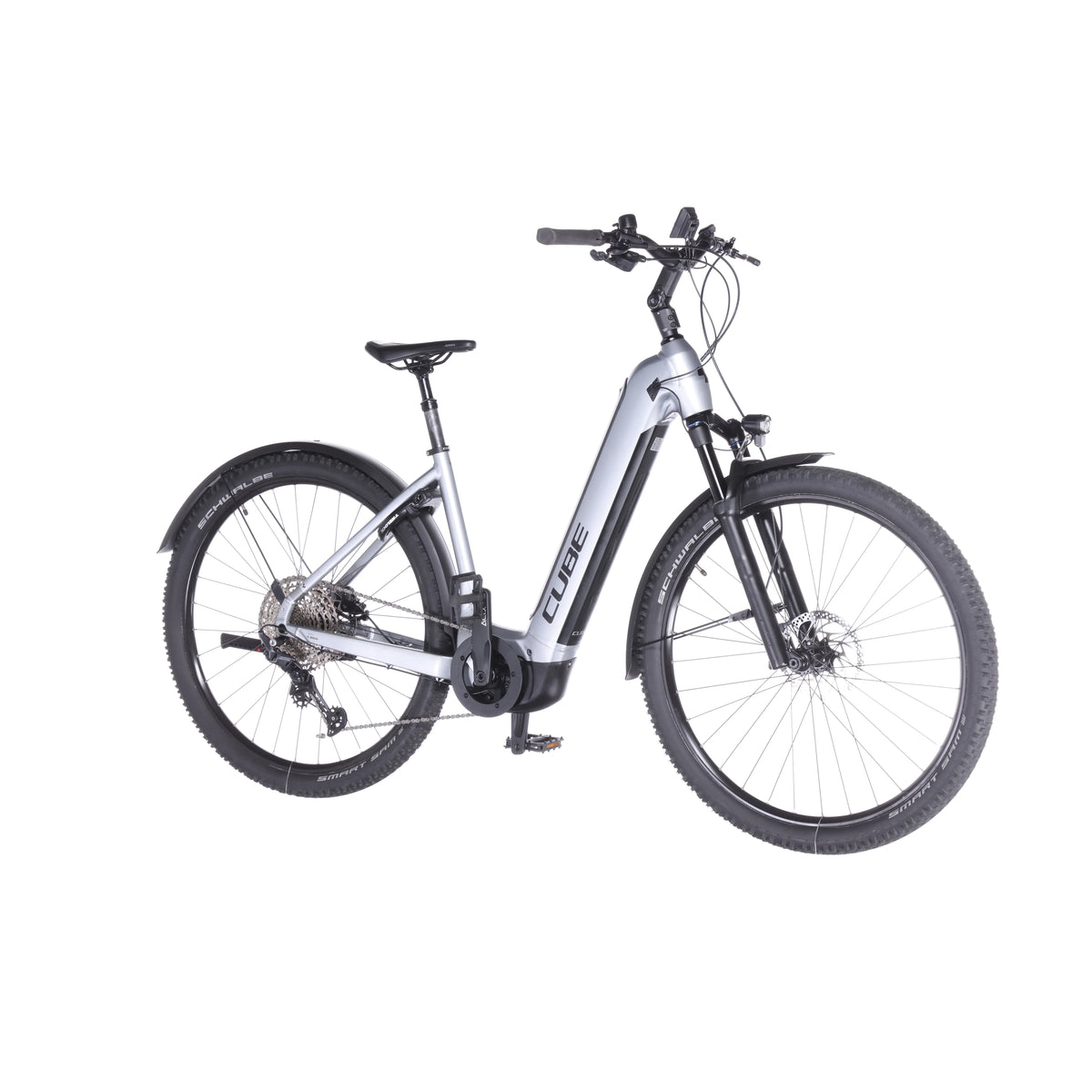 Nuride Hybrid EXC 750 Allroad polarsilver´n´black - 360° view angle 2