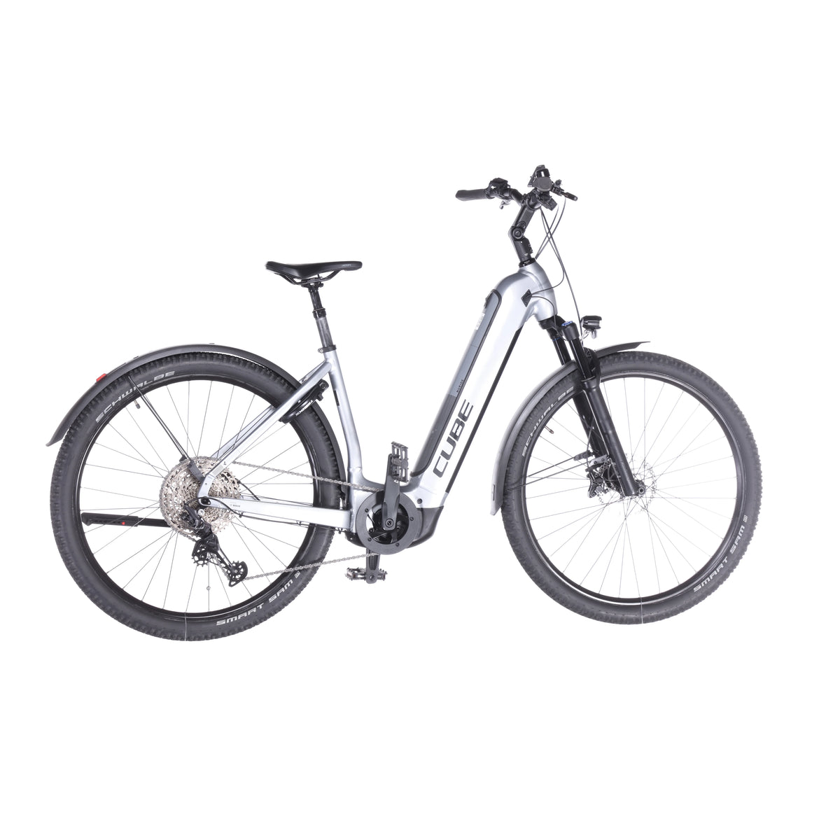 Nuride Hybrid EXC 750 Allroad polarsilver´n´black - Left view