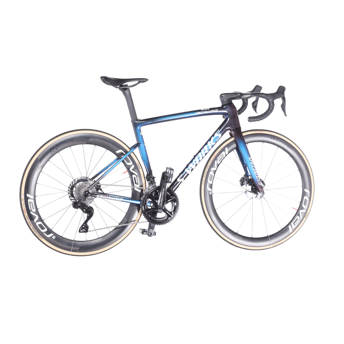 CUSTOM TARMAC SL8 S-WORKS FRMSET LTD QKSTP (Quick Step) - Left view