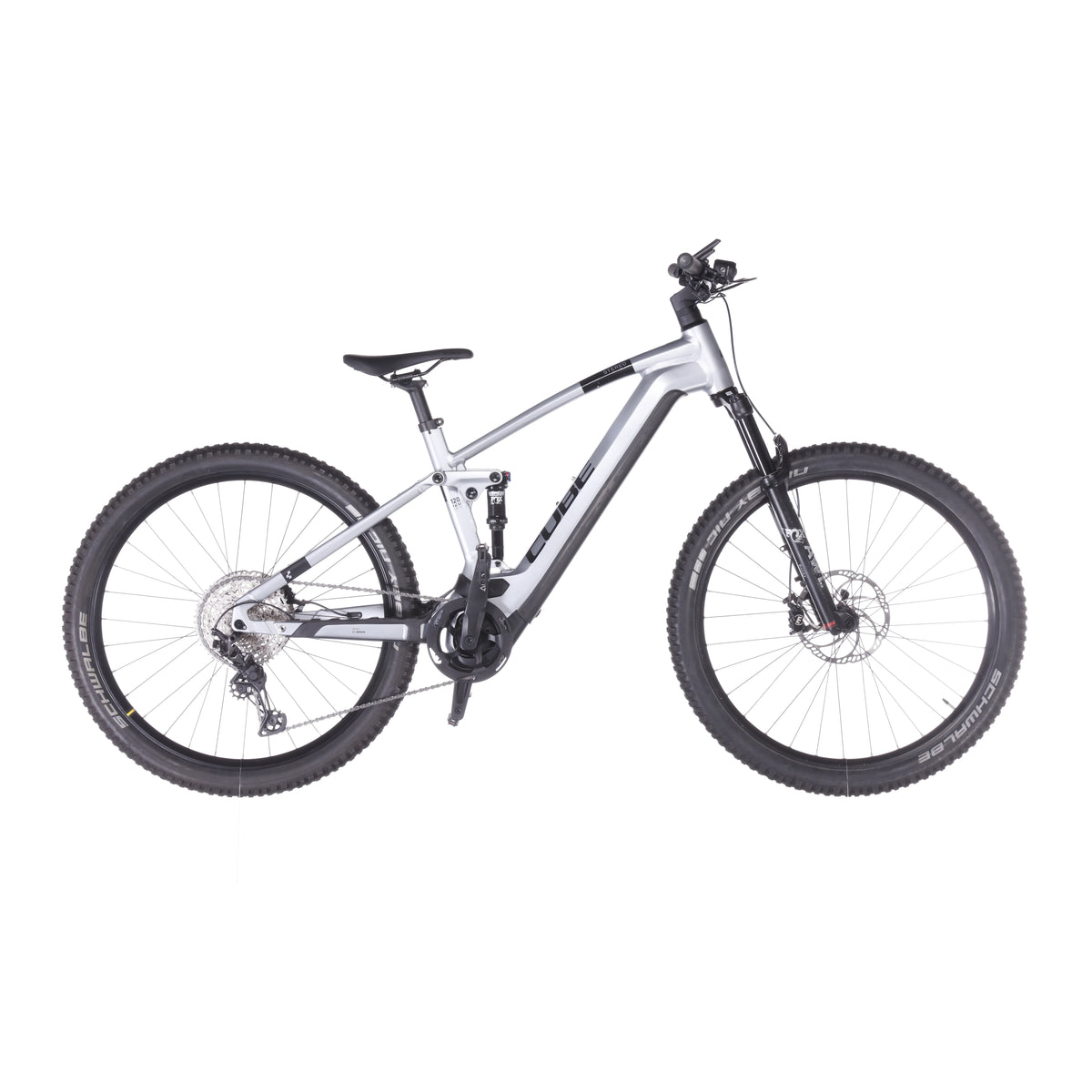 Stereo Hybrid 120 Race 625 polarsilver´n´black - Front view
