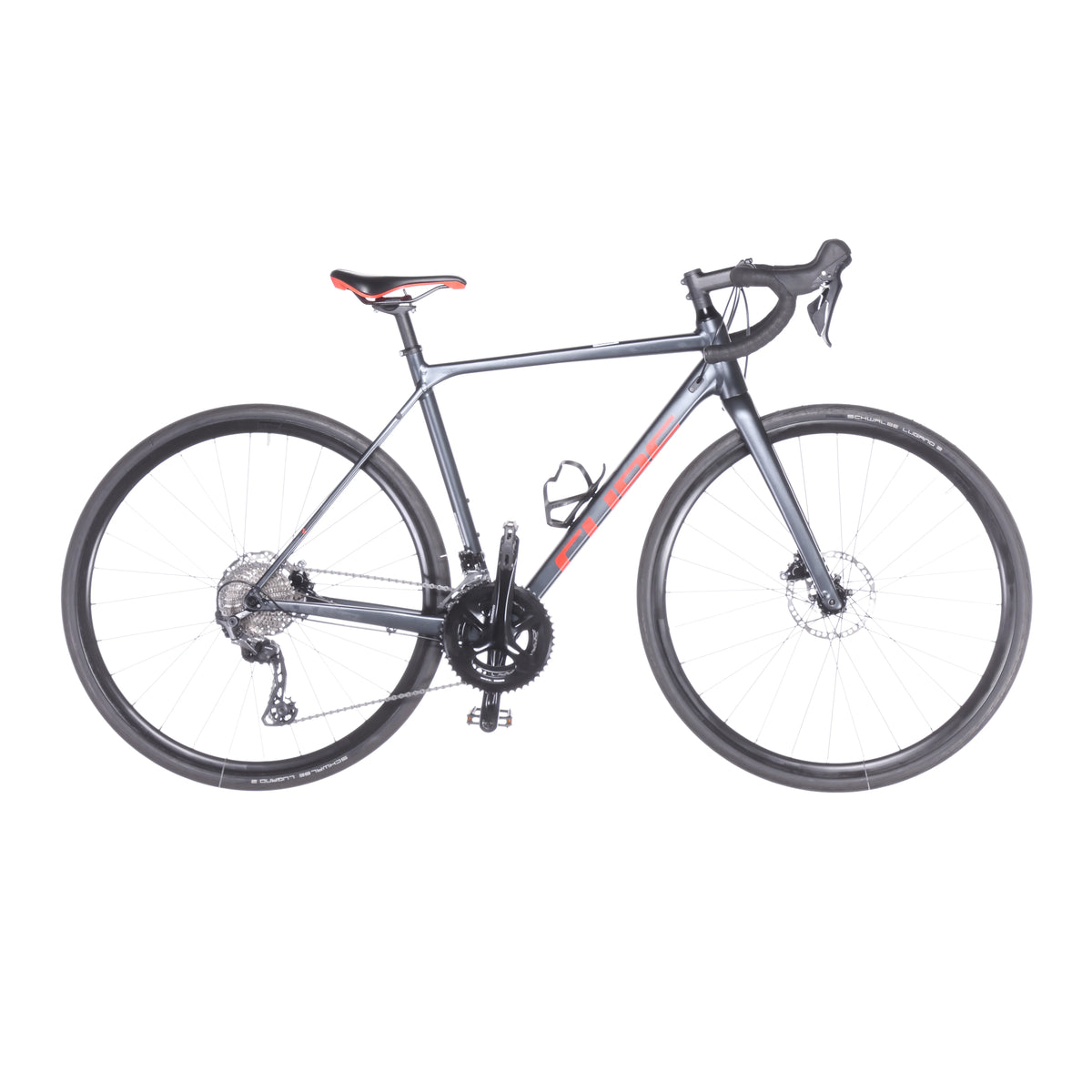 Cross Race Pro grey´n´red - Front view